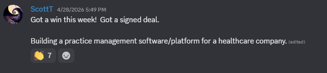 Scott: signed healthcare platform deal